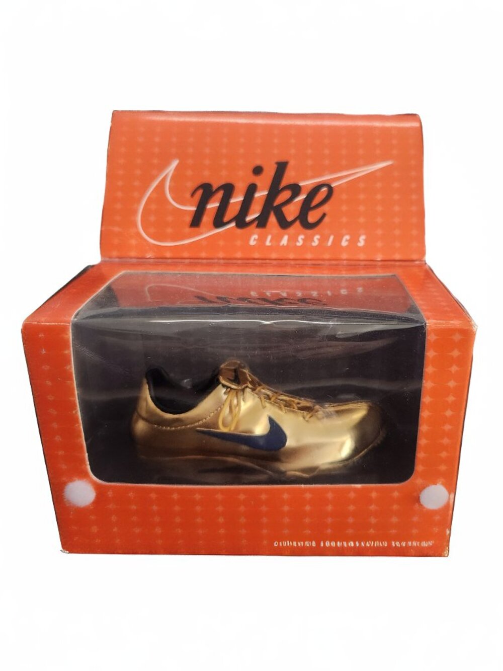 Nike Michael Johnson 1996 Olympic Gold Shoe Bowen Collectible Vintage